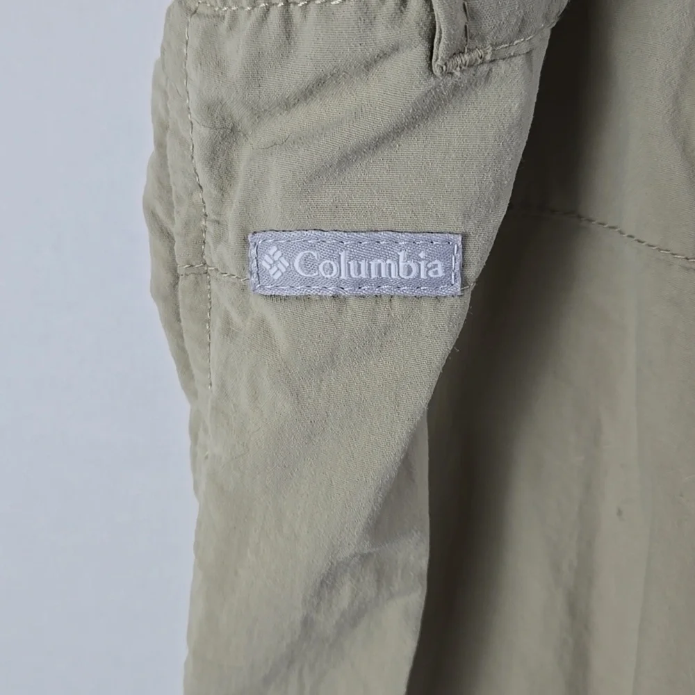Columbia Womens Sandy River Cargo Shorts Khaki Tusk -Sz‎ L